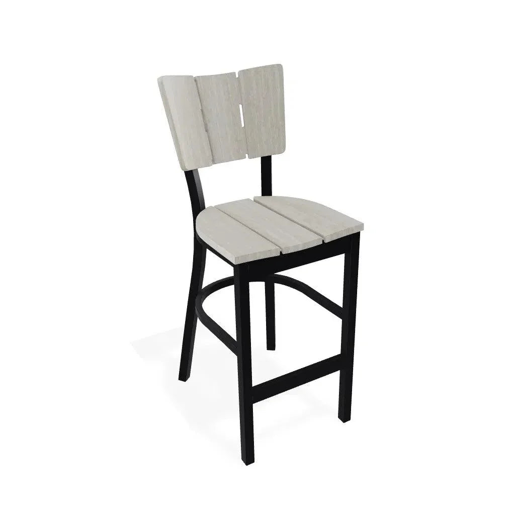 Avant MGP Aluminum Balcony Height Stacking Chair - LOOMLAN - Telescope - Outdoor Accent Chairs