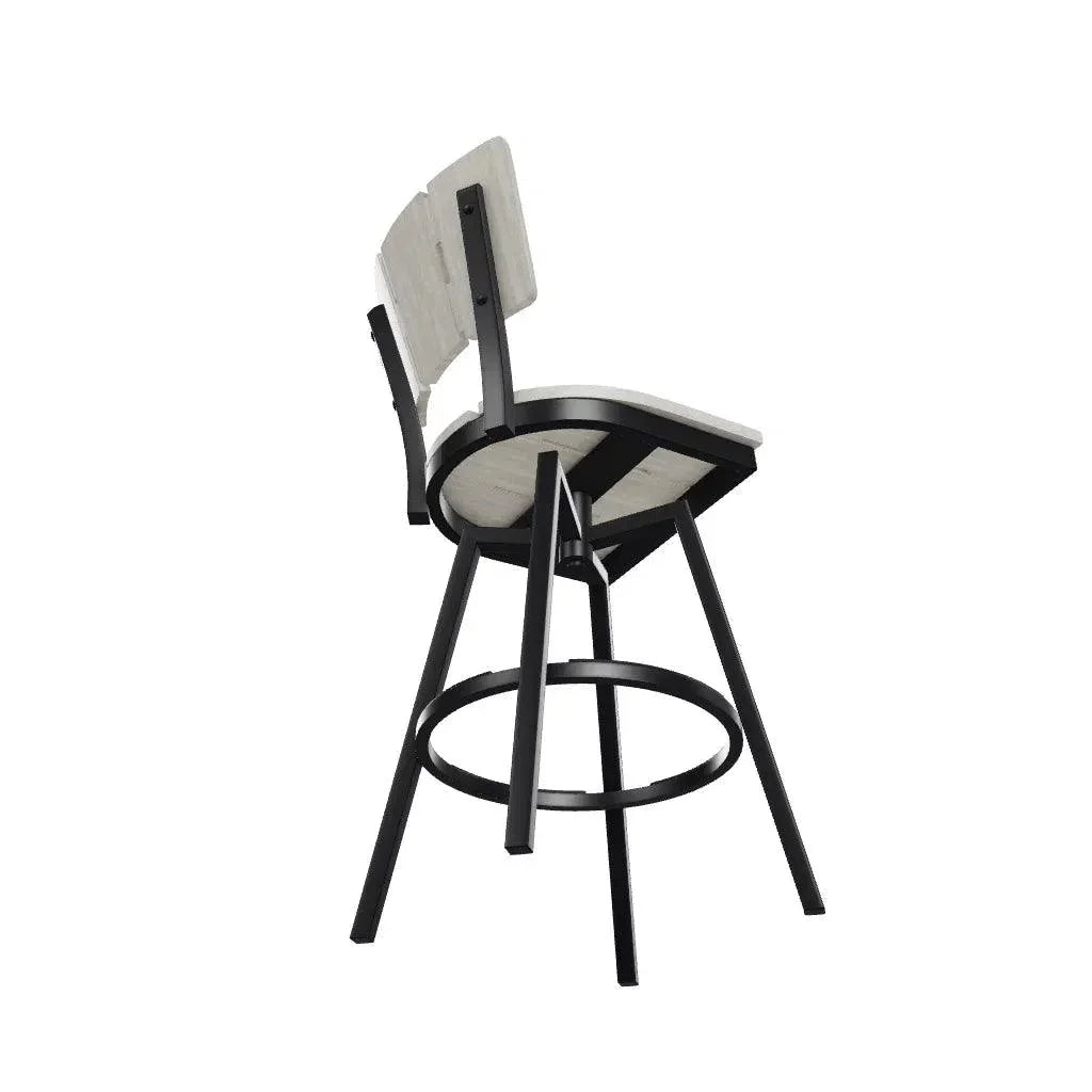 Avant MGP Aluminum Balcony Height Swivel Chair - LOOMLAN - Telescope - Outdoor Accent Chairs