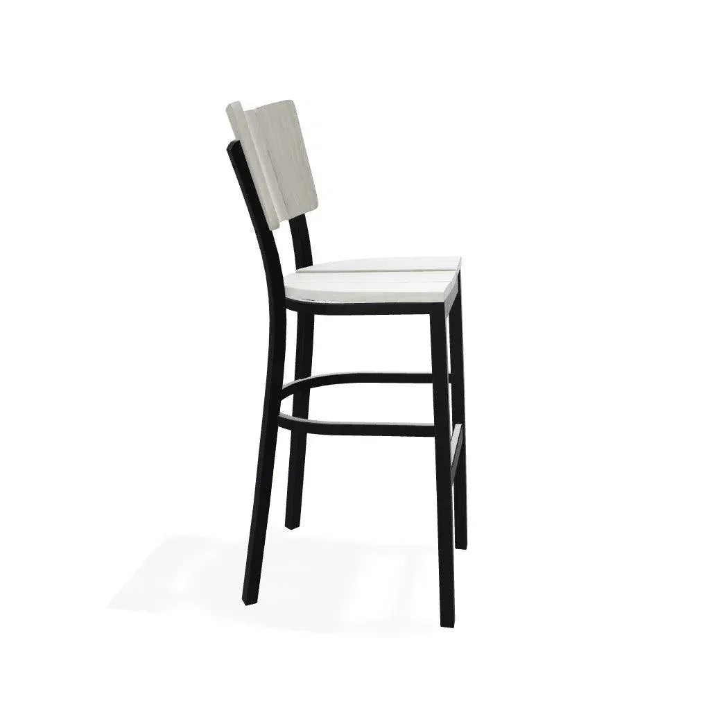 Avant MGP Aluminum Bar Height Stacking Chair - LOOMLAN - Telescope - Outdoor Bar Stools