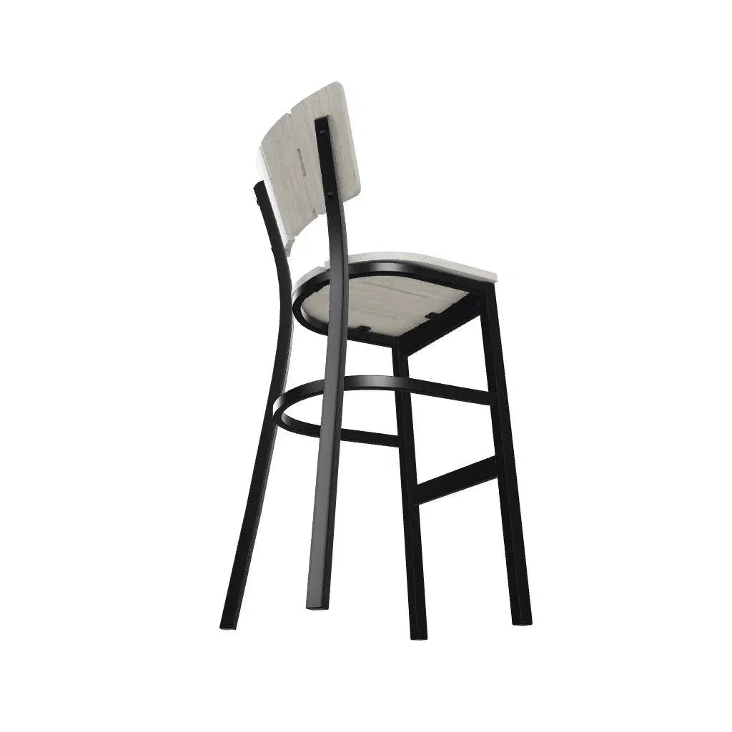 Avant MGP Aluminum Bar Height Stacking Chair - LOOMLAN - Telescope - Outdoor Bar Stools
