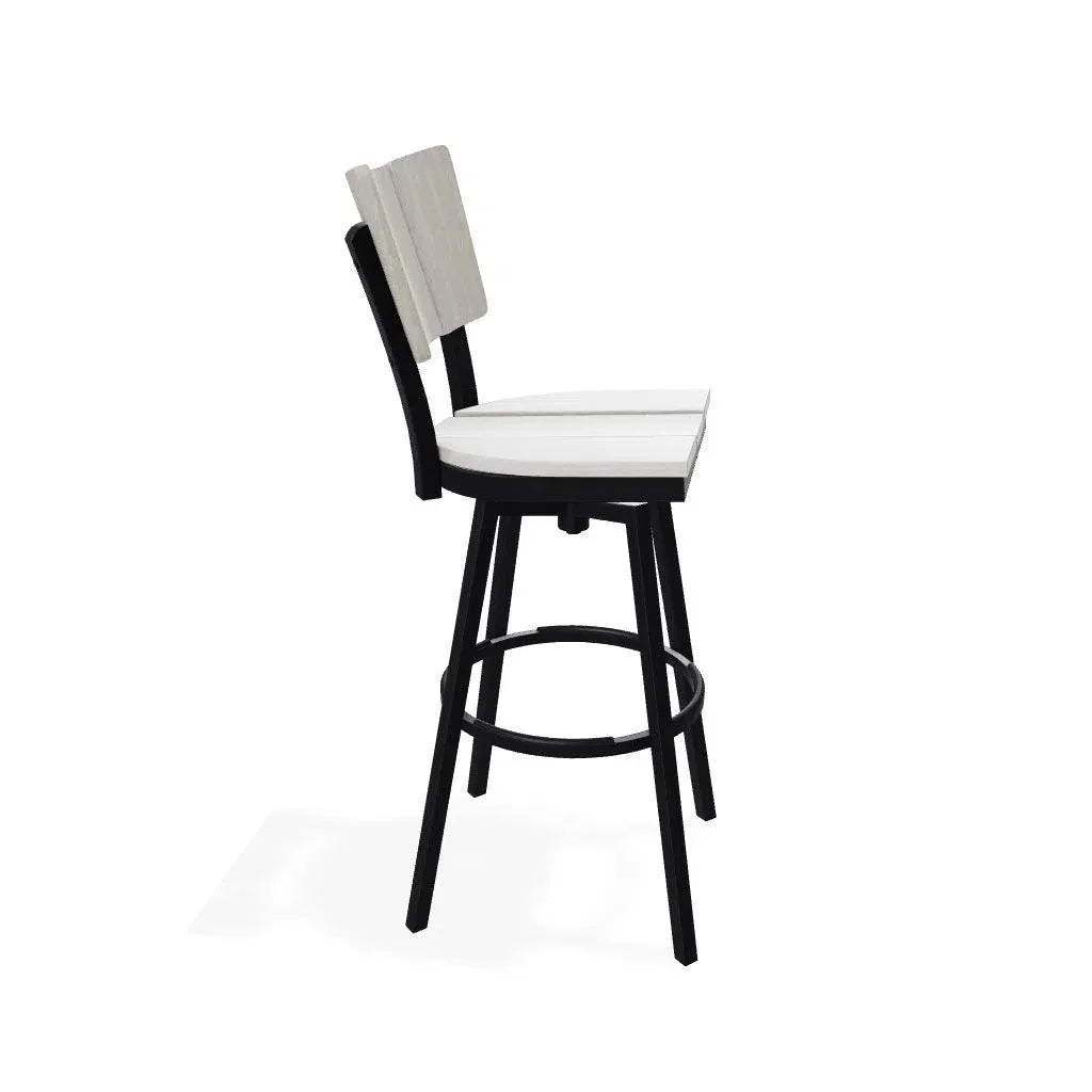 Avant MGP Aluminum Bar Height Swivel Chair - LOOMLAN - Telescope - Outdoor Bar Stools
