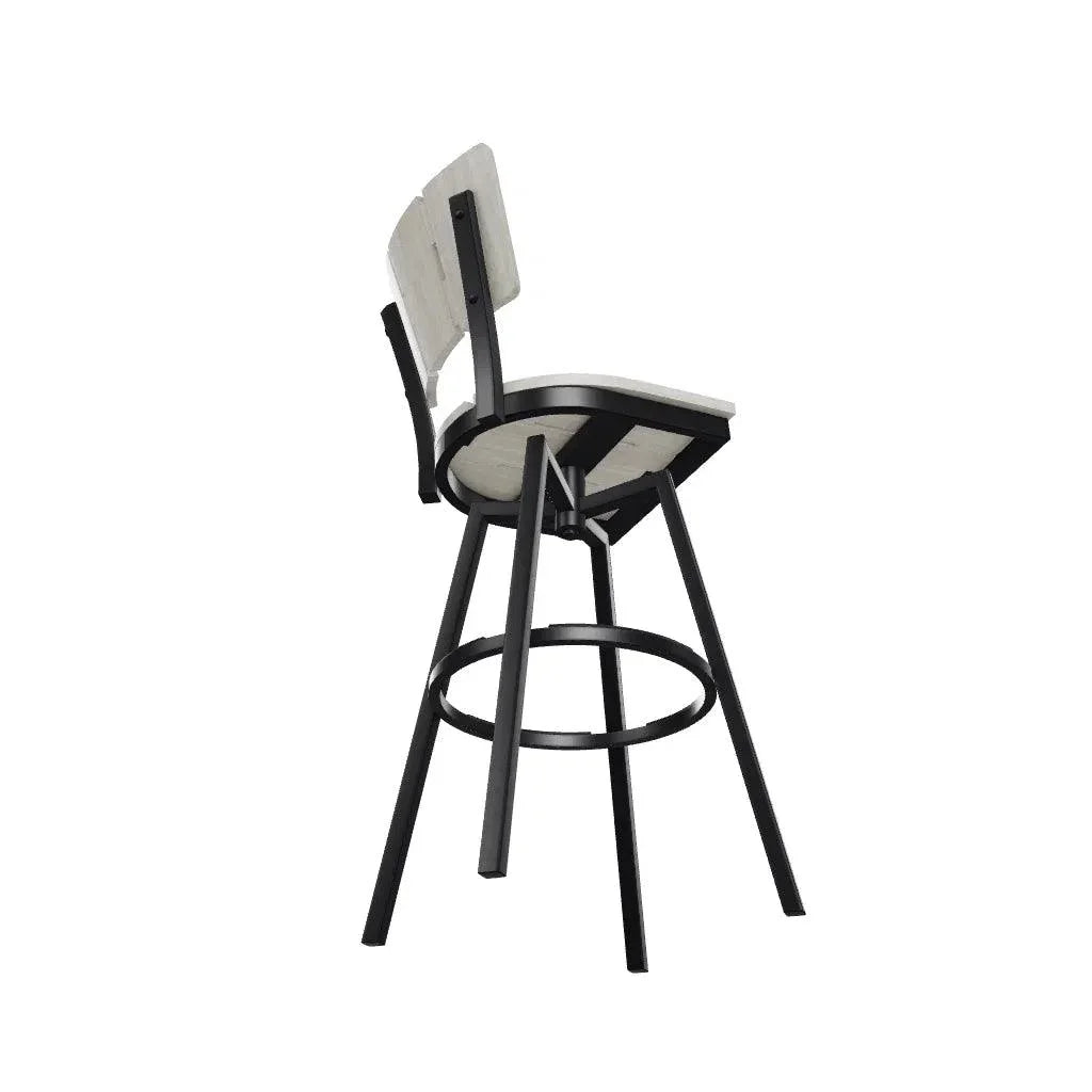 Avant MGP Aluminum Bar Height Swivel Chair - LOOMLAN - Telescope - Outdoor Bar Stools