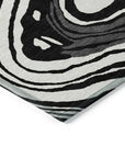 LOOMLAN Rugs Avelia Black Washable Indoor-Outdoor Rug