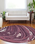 LOOMLAN Rugs Avelia Red Washable Indoor-Outdoor Rug