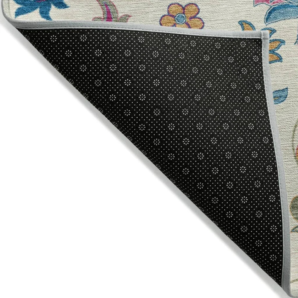 LOOMLAN Rugs Aveline Linen Washable Indoor-Outdoor Rug