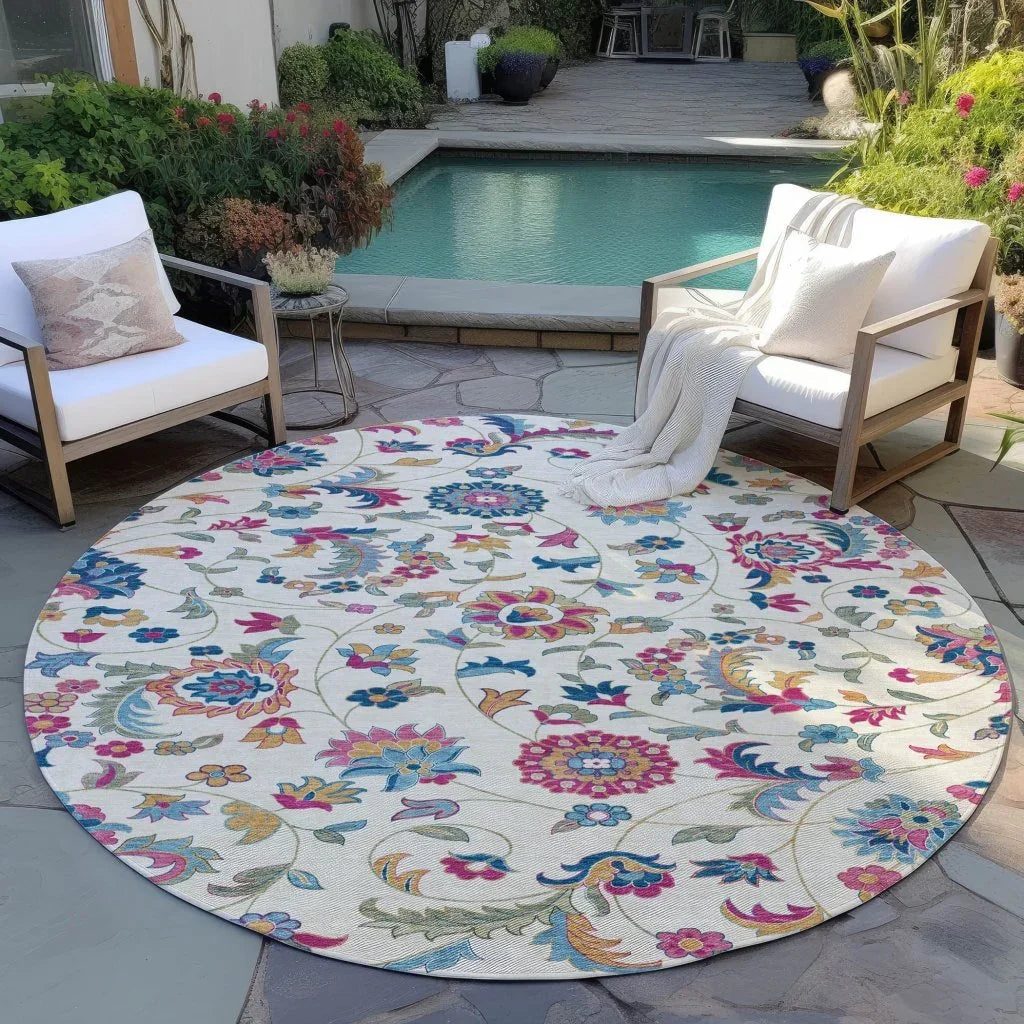 LOOMLAN Rugs Aveline Linen Washable Indoor-Outdoor Rug