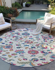 LOOMLAN Rugs Aveline Linen Washable Indoor-Outdoor Rug
