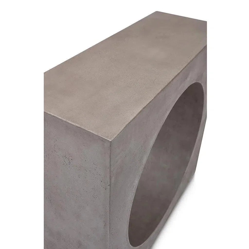 Avva Fiber Reinforced Concrete Sofa Table - LOOMLAN - Urbia - Outdoor Console Tables