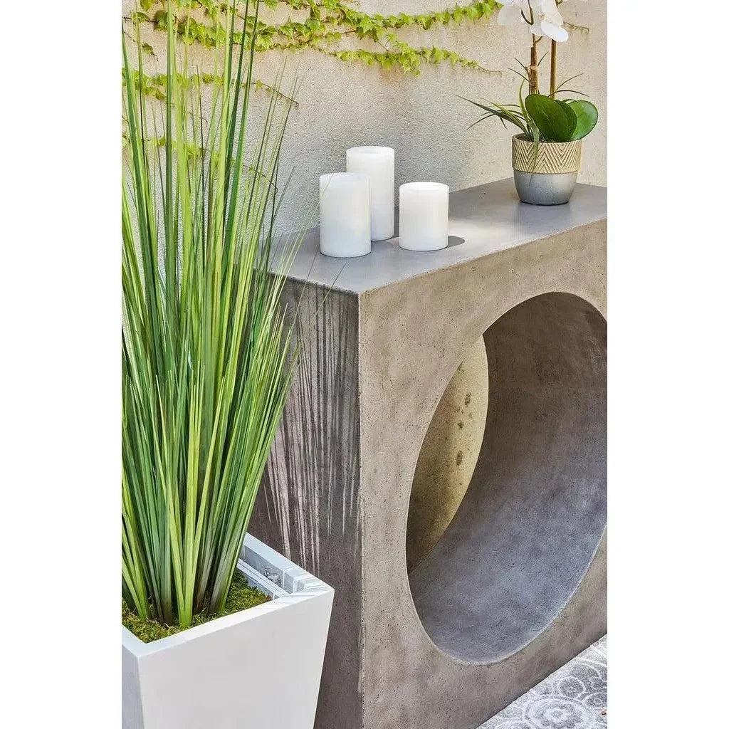 Avva Fiber Reinforced Concrete Sofa Table - LOOMLAN - Urbia - Outdoor Console Tables