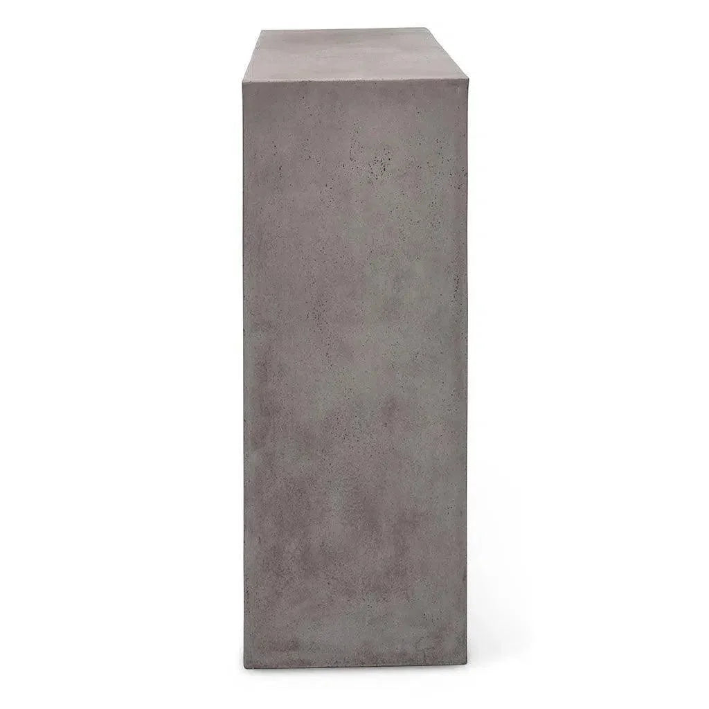 Avva Fiber Reinforced Concrete Sofa Table - LOOMLAN - Urbia - Outdoor Console Tables