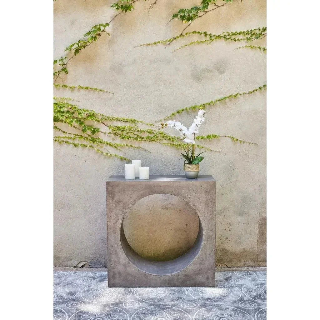 Avva Fiber Reinforced Concrete Sofa Table - LOOMLAN - Urbia - Outdoor Console Tables