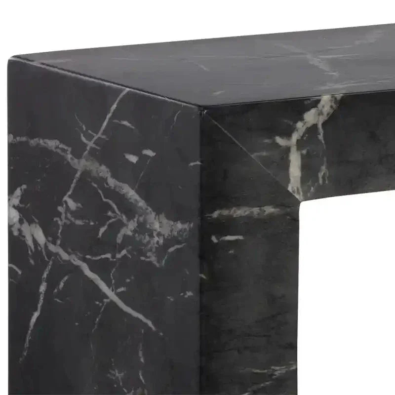 Axle SleekConcrete Outdoor Console Table - LOOMLAN - SUNPAN - Outdoor Console Tables