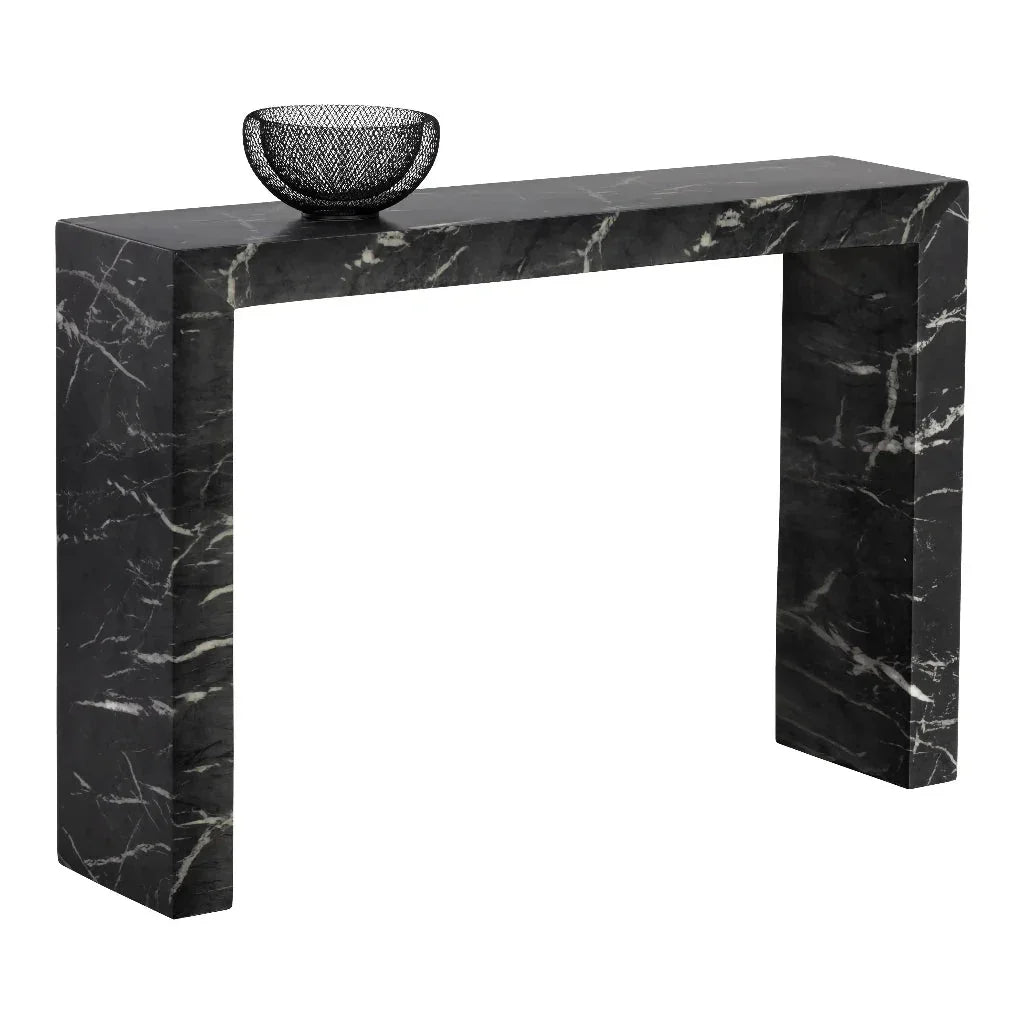 Axle SleekConcrete Outdoor Console Table - LOOMLAN - SUNPAN - Outdoor Console Tables