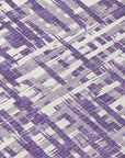 LOOMLAN Rugs Ayani Purple Washable Indoor-Outdoor Rug