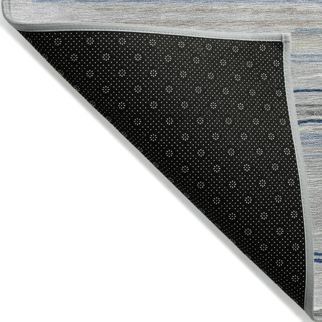 LOOMLAN Rugs Ayra Gray Washable Indoor-Outdoor Rug