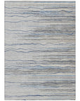 LOOMLAN Rugs Ayra Gray Washable Indoor-Outdoor Rug