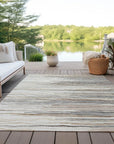 LOOMLAN Rugs Ayra Ivory Washable Indoor-Outdoor Rug