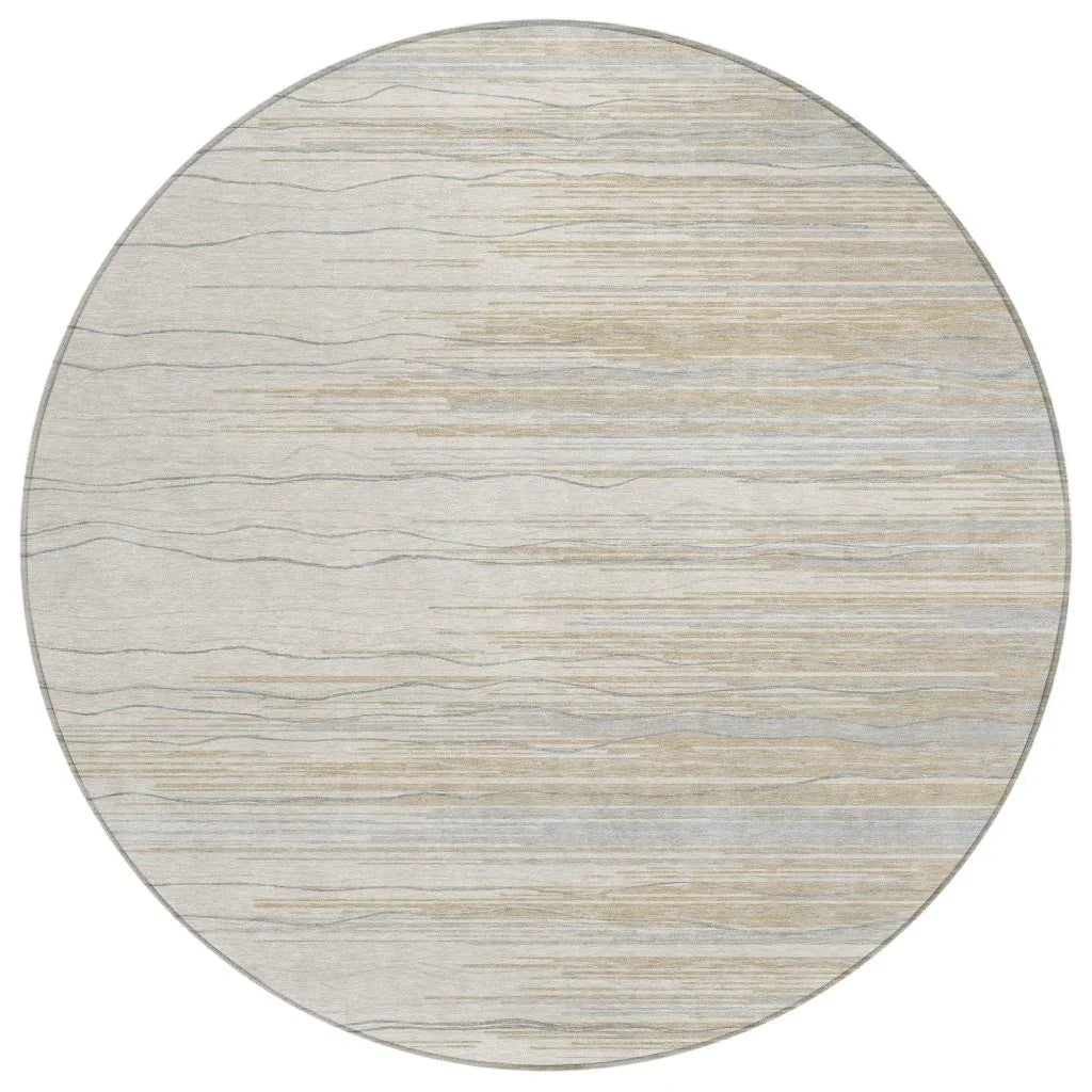 LOOMLAN Rugs Ayra Linen Washable Indoor-Outdoor Rug