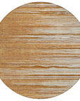 LOOMLAN Rugs Ayra Orange Washable Indoor-Outdoor Rug