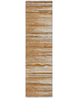 LOOMLAN Rugs Ayra Orange Washable Indoor-Outdoor Rug