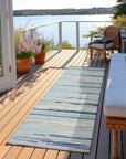 LOOMLAN Rugs Ayra Sky Washable Indoor-Outdoor Rug