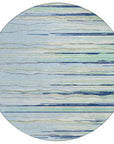 LOOMLAN Rugs Ayra Sky Washable Indoor-Outdoor Rug
