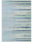 LOOMLAN Rugs Ayra Sky Washable Indoor-Outdoor Rug
