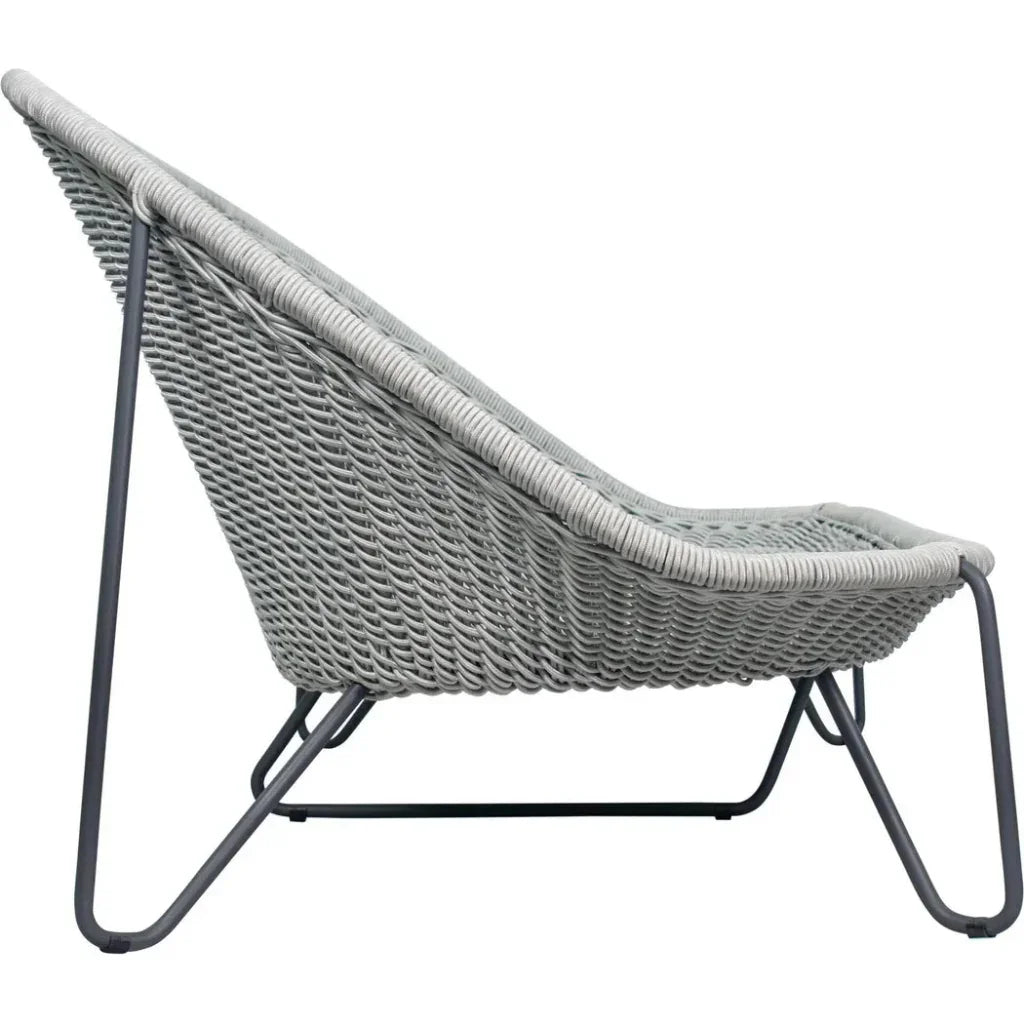 Azores 3 Seat Sofa - Coconut White Outdoor Couch - LOOMLAN - Seasonal Living - Outdoor Sofas &amp; Loveseats