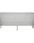 Azores 3 Seat Sofa - Coconut White Outdoor Couch - LOOMLAN - Seasonal Living - Outdoor Sofas & Loveseats