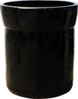 Azov Planter - Gloss Black Outdoor Planter - LOOMLAN - Seasonal Living - Planters