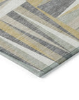 LOOMLAN Rugs Azura Brown Washable Indoor-Outdoor Rug