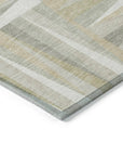 LOOMLAN Rugs Azura Ivory Washable Indoor-Outdoor Rug