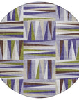 LOOMLAN Rugs Azura Lavender Washable Indoor-Outdoor Rug