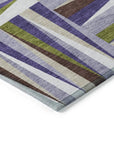 LOOMLAN Rugs Azura Lavender Washable Indoor-Outdoor Rug
