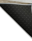LOOMLAN Rugs Azura Navy Washable Indoor-Outdoor Rug