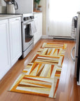 LOOMLAN Rugs Azura Orange Washable Indoor-Outdoor Rug