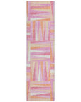 LOOMLAN Rugs Azura Pink Washable Indoor-Outdoor Rug