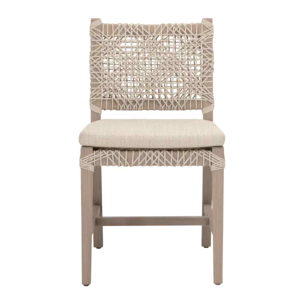 Costa Olefin Fabric Outdoor Dining Chair 2PC -- view 2