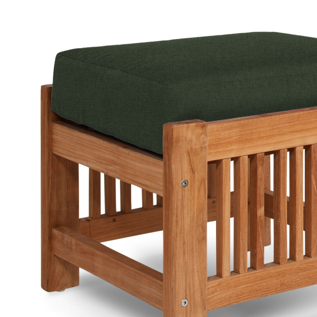 Summer Teak Outdoor Ottoman Sunbrella Cushions -- view 10