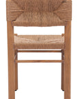 Iska Natural Wood Armless Dining Chair (Set of 2)