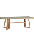 Pursuit Aluminum Rectangular Outdoor Dining Table