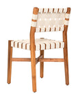 Tripicana Natural Wood Armless Dining Chair