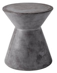 Astley Concrete Outdoor Round End Table