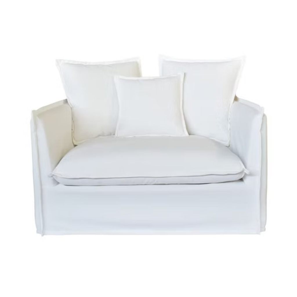 Jason White Slipcovered Outdoor Chair - view 6