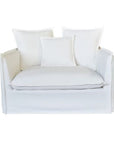 Jason White Slipcovered Outdoor Chair - view 6