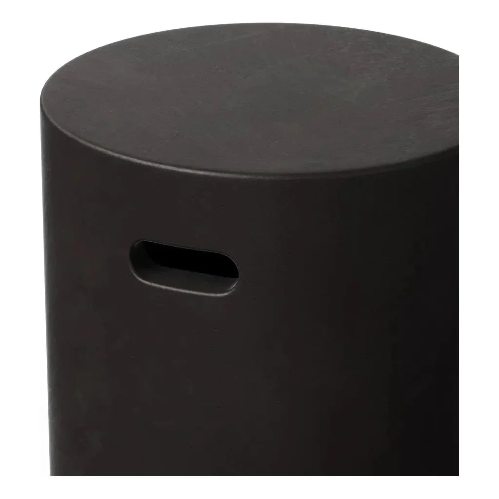 Cylinder Concrete Made Outdoor Stool -- view 8