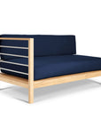 SoHo Teak Patio Sectional Sofa with Sunbrella Cushion -- view 13