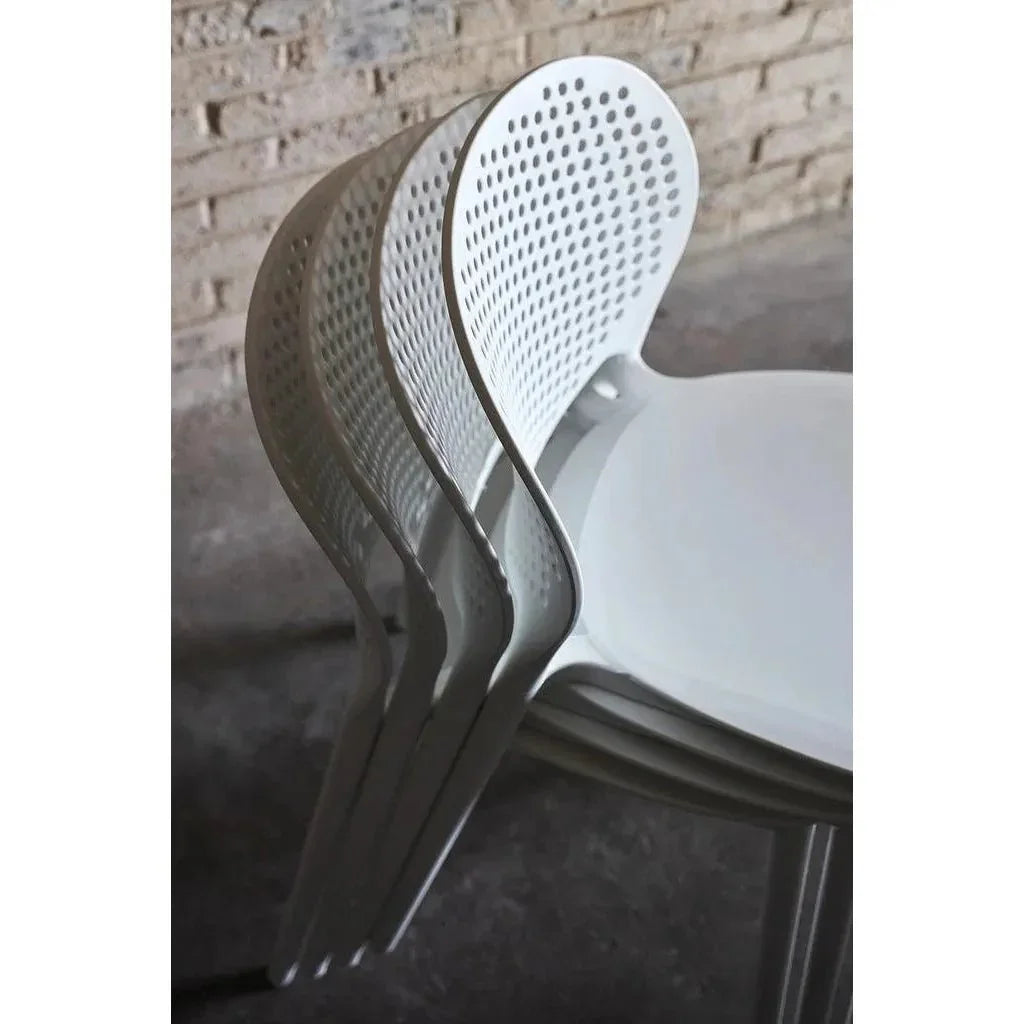Bailey Poly Lumber Outdoor Side Chair 4PC - LOOMLAN - Urbia - Outdoor Dining Chairs
