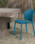 Bailey Poly Lumber Outdoor Side Chair 4PC - LOOMLAN - Urbia - Outdoor Dining Chairs