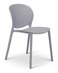 Bailey Poly Lumber Outdoor Side Chair 4PC - LOOMLAN - Urbia - Outdoor Dining Chairs